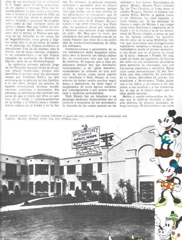 LAMINA 34038: Primer estudio de Walt Disney 