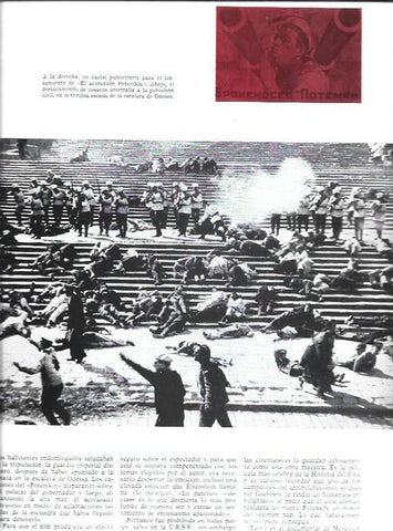 LAMINA 33941: Escena de la escalera de Odessa de El acorazado Potemkin