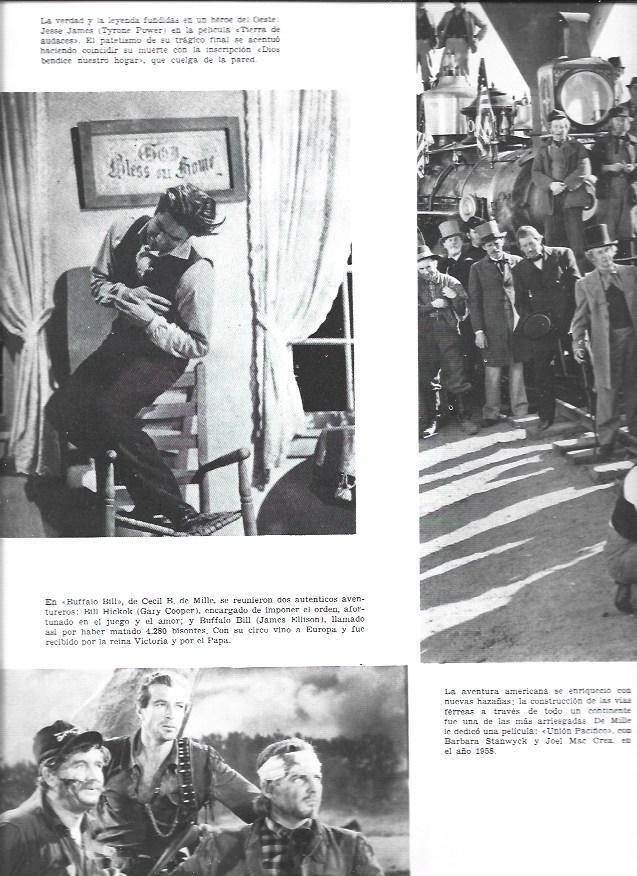 LAMINA 33925: Tyrone Power como Jesse James y Gary Cooper en Buffalo Bill