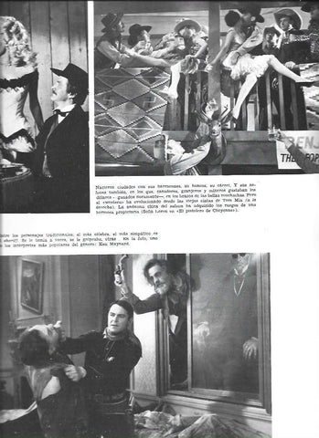 LAMINA 33924: Sofia Loren en El pistolero de Cheyenne y Ken Maynard