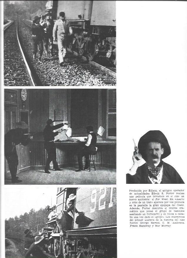 LAMINA 33922: Escenas de Far West de E. S. Porter