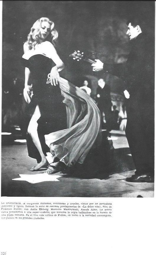 LAMINA 33975: Anitaa Ekberg en La dolce vita