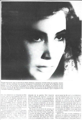 LAMINA 33956: Tatianan Samoulova en Cuando pasan las cigüeñas