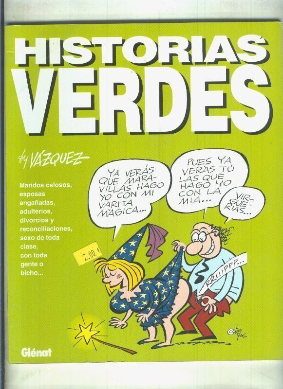 Glenat: Genios del humor numero 6: Historias Verdes de Vazquez