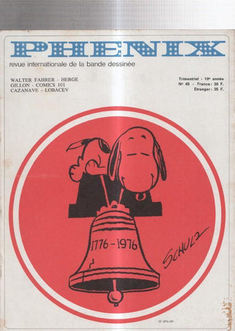Phenix revue internationale de la bade dessinee numero 45