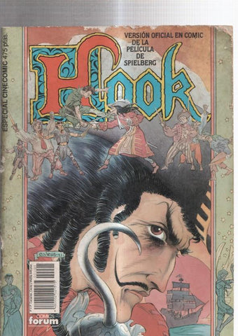Novela grafica Hook (numerado 2 en trasera)