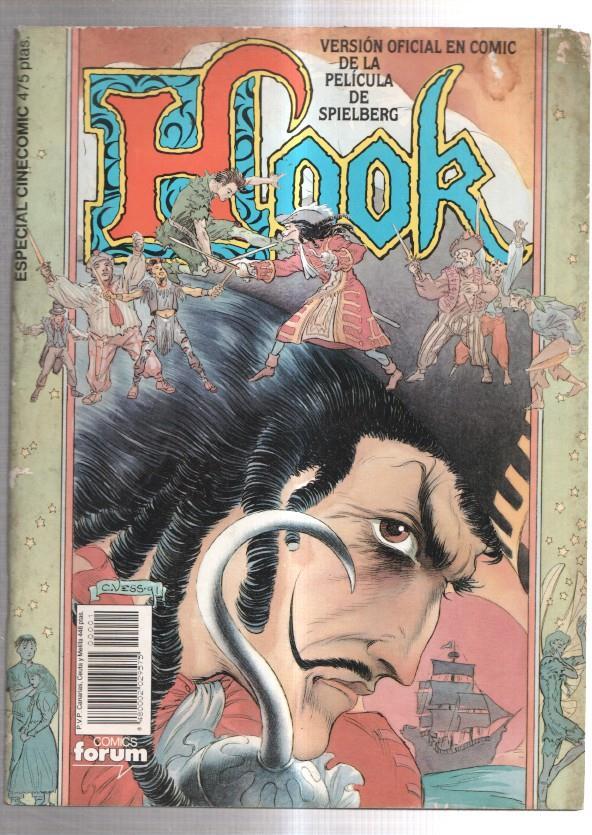 Novela grafica Hook (numerado 1 en trasera)