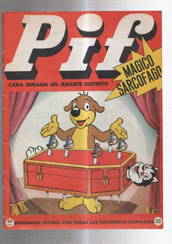Pif semanario juvenil numero 23: Lobo Negro: El hombre que cambiaba de pies