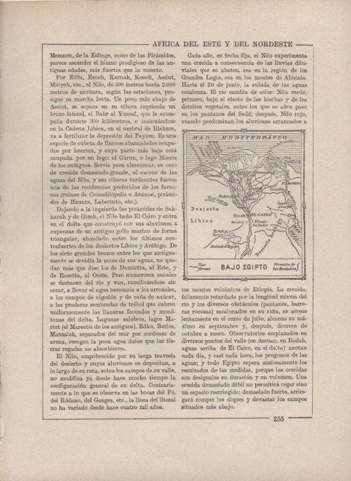 LAMINA V27853: Mapa del bajo Egipto
