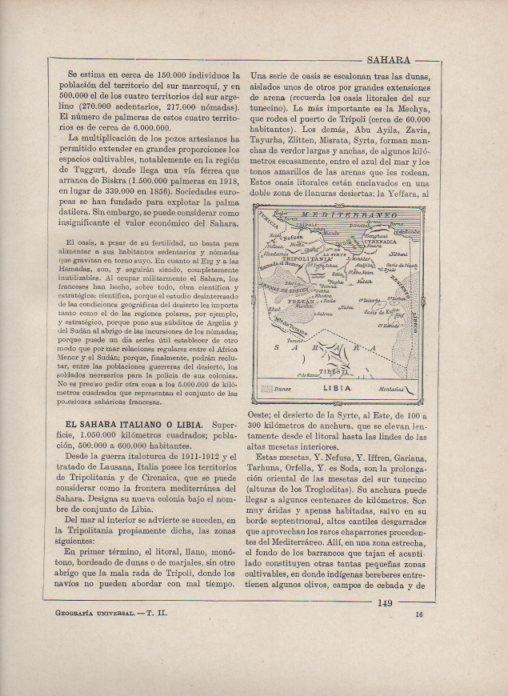 LAMINA V27854: Mapa de Libia