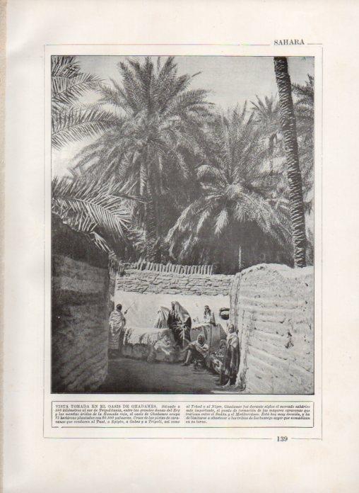 LAMINA V27828: Oasis de Ghadames