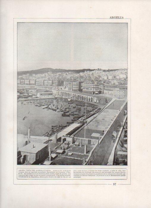 LAMINA V27817: Vista del Almirantazgo de Argel