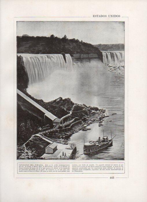 LAMINA V27902: Cataratas del Niagara