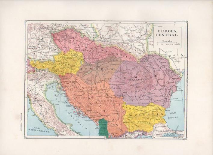 LAMINA V27728: Plano de Europa Central