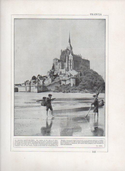 LAMINA V27701: El Monte Saint-Michel