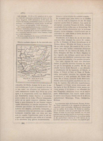 LAMINA V27742: Mapa del lago Baikal 