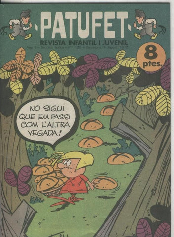 Patufet segona epoca numero 120: Abella de la conca, el poble del retaule, L'esglesia d'estamariu i Campanar de Bescaran