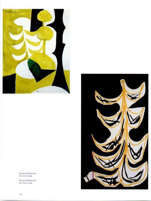 LAMINA V27989: Sin titulo por Robert Motherwell 1945