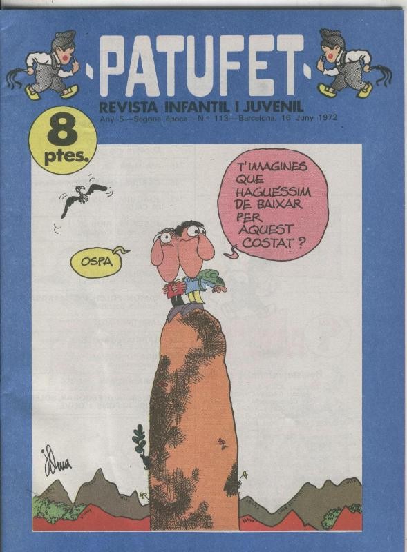 Patufet segona epoca numero 113: Tom i Met; la ciutat sumergida per JAN