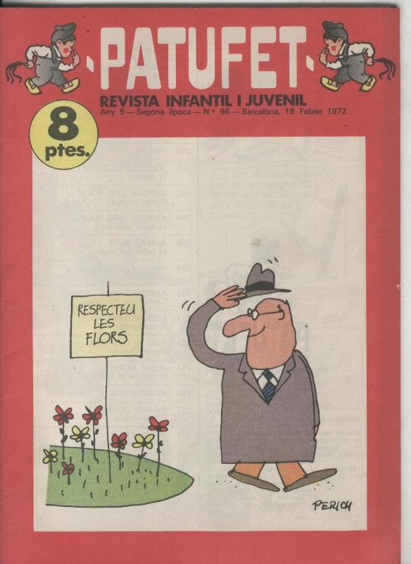 Patufet segona epoca numero 096: Roald amudsen, Camins del romanic: cervello per R.Garcia i Piñol,