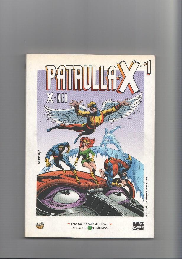 El Mundo: Grandes Heroes del Comic numero 08: Patrulla X - X Men volumen 1