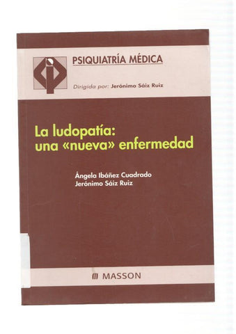 Psiquiatria Medica: La Ludopatia: Una nueva enfermedad