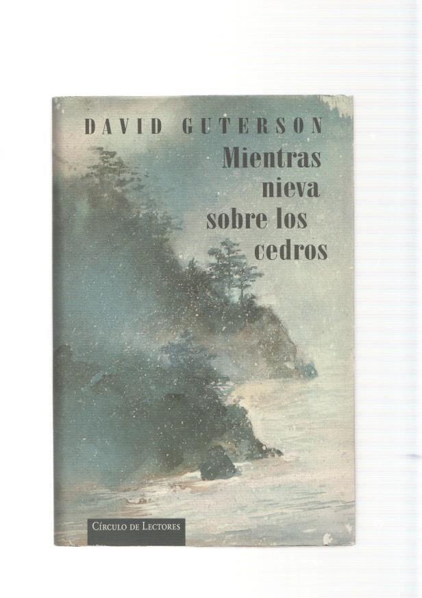 Mientras nieva sobre los cedros