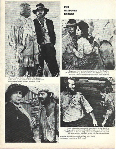 LAMINA 34626: Escenas de The Missouri Breaks con Marlon Brando