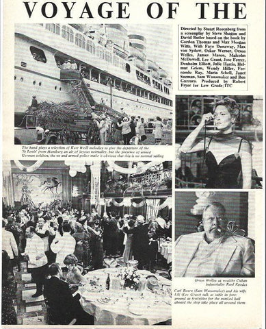 LAMINA 34620: Orson Welles en el Saint Louis