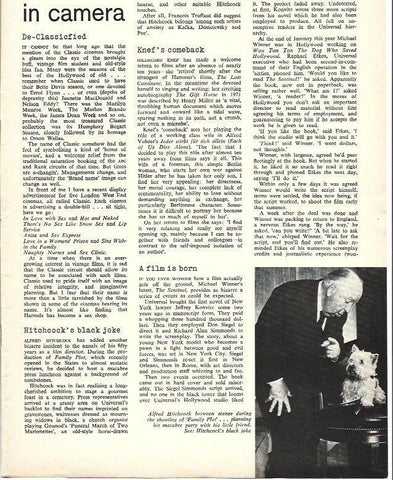 LAMINA 34615: Alfred Hitchcok en Family Plot