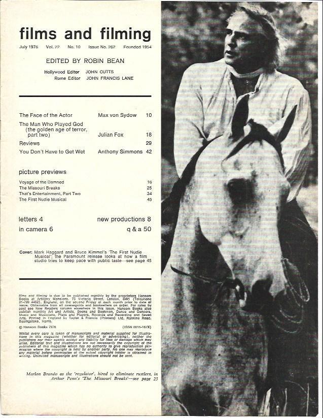 LAMINA 34614: Marlon Brando en The Missouri Breaks