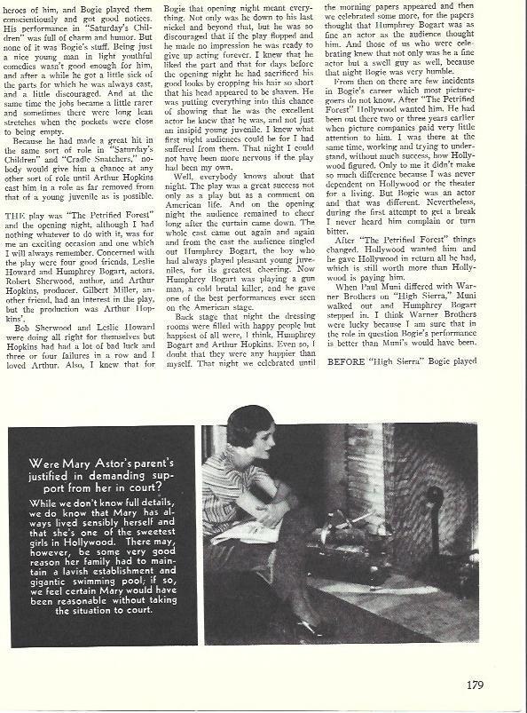 LAMINA 34611: Mary Astor delante de una chimenea