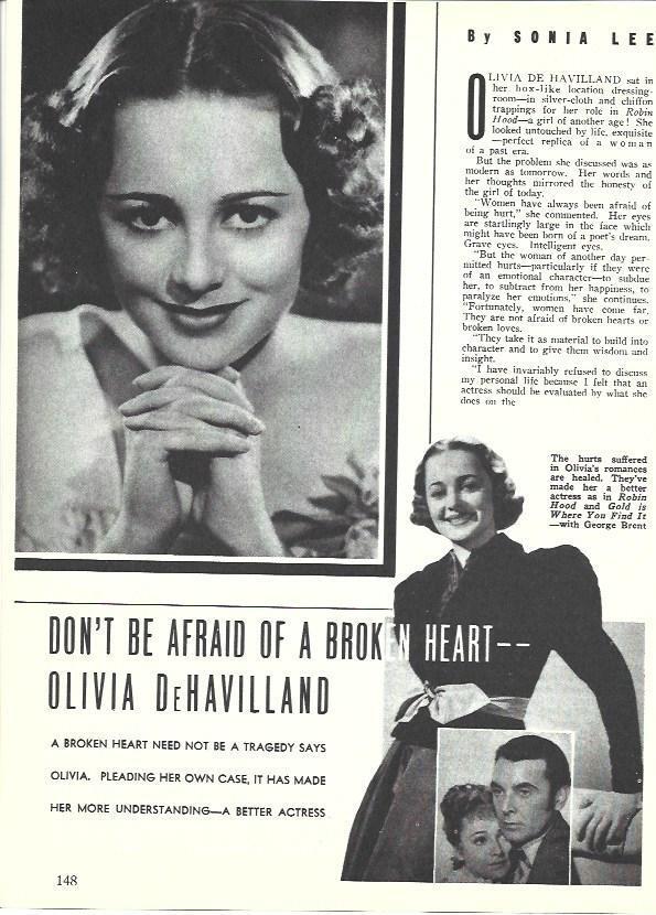LAMINA 34600: Olivia de Havilland