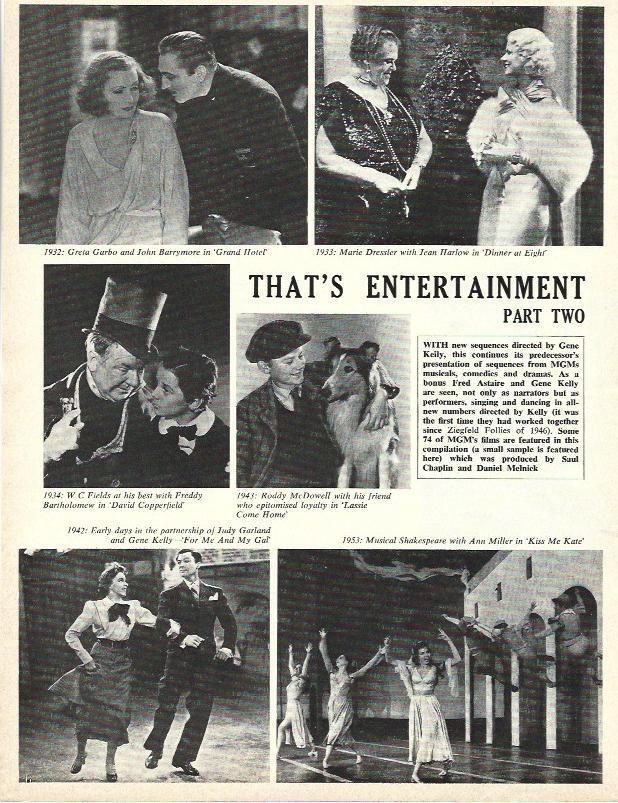 LAMINA 34629: Escenas de That's Entertainment