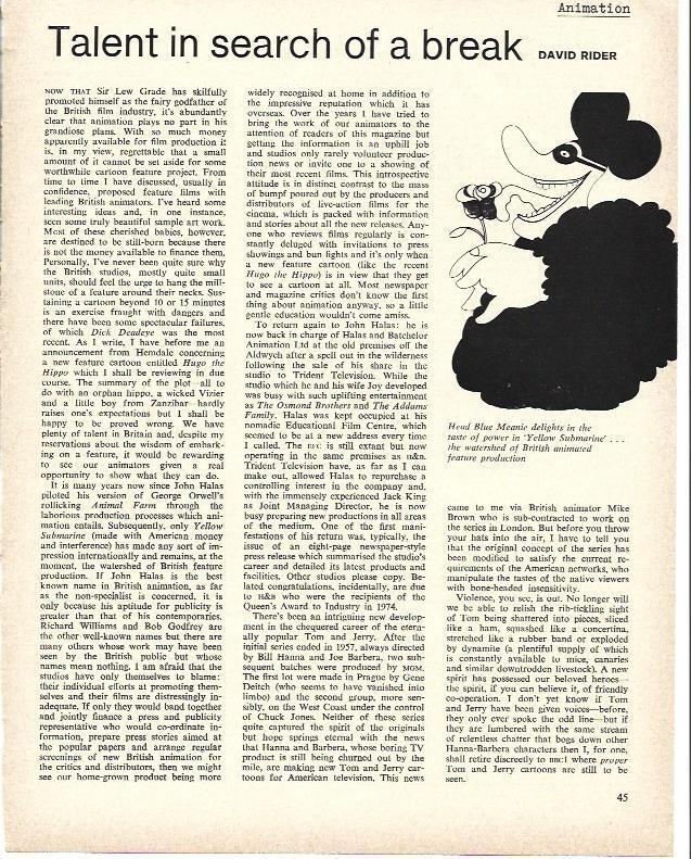 LAMINA 34661: Ilustracion de Yellow Submarine