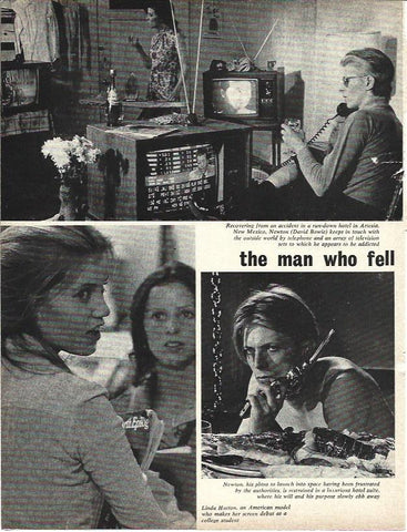 LAMINA 34653: David Bowie en The Man who fell to earth