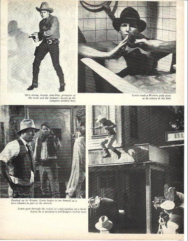 LAMINA 34649: Lewis en un western