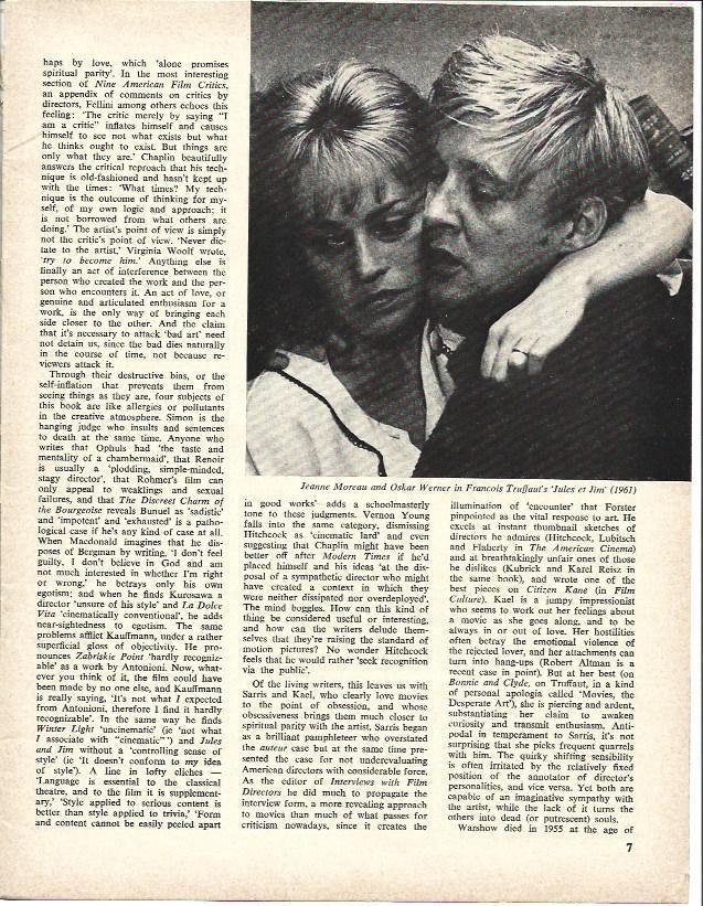 LAMINA 34648: Jeanne Moreau y Oskar Werner