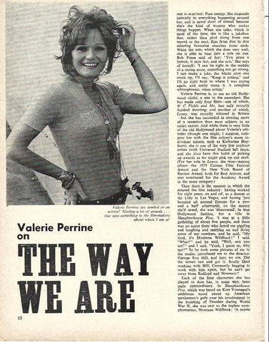 LAMINA 34647: Valerie Perrine