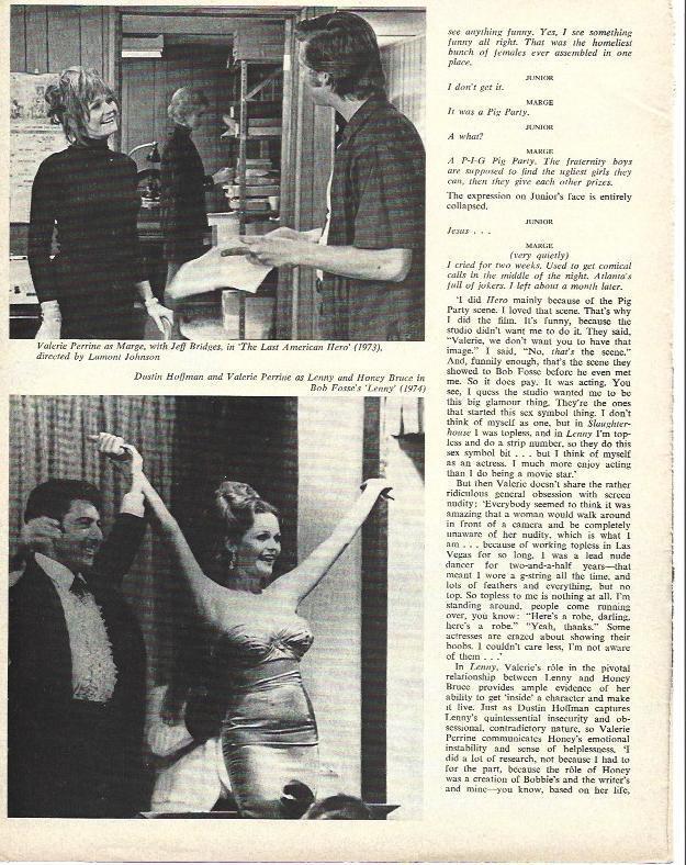 LAMINA 34646: Valerie Perrine en The Last American Hero