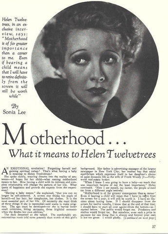 LAMINA 34547: Helen Twelvetrees