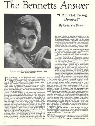 LAMINA 34542: Rostro de Constance Bennett