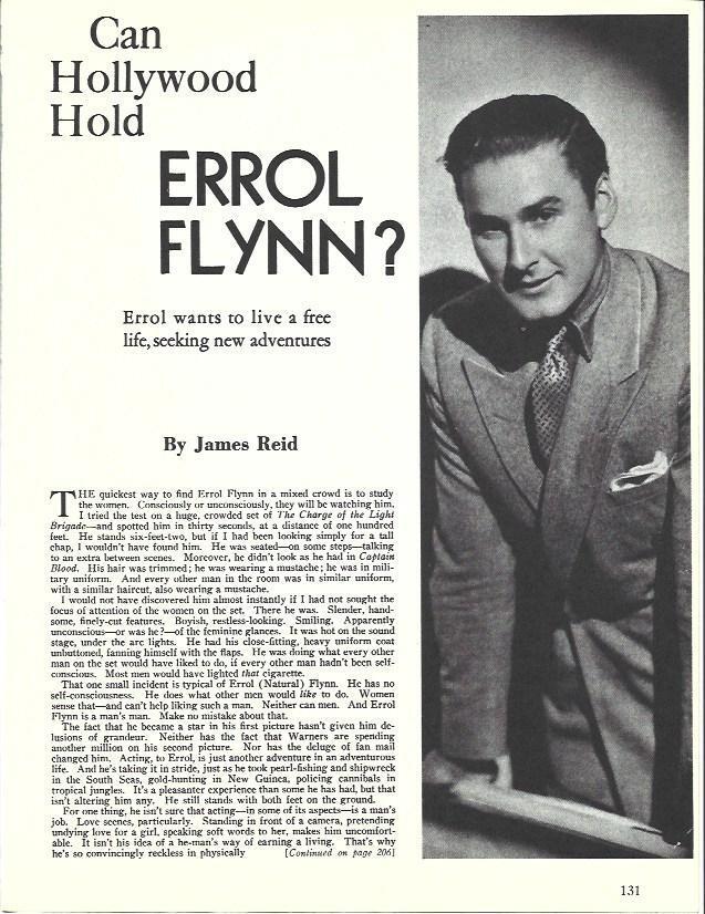 LAMINA 34592: Errol Flynn