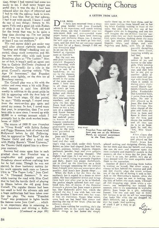 LAMINA 34570: Franchot Tone y Joan Crawford