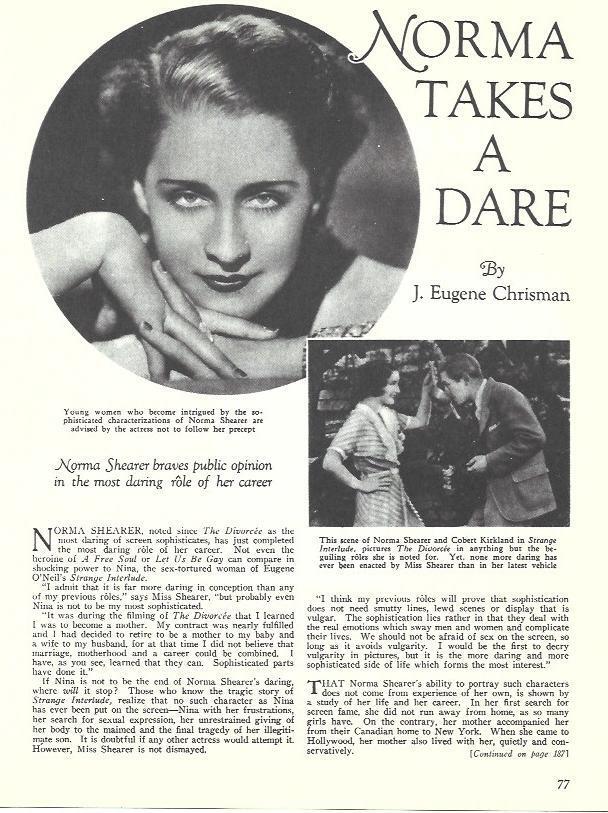 LAMINA 34567: Norma Shearer