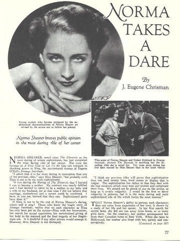 LAMINA 34567: Norma Shearer