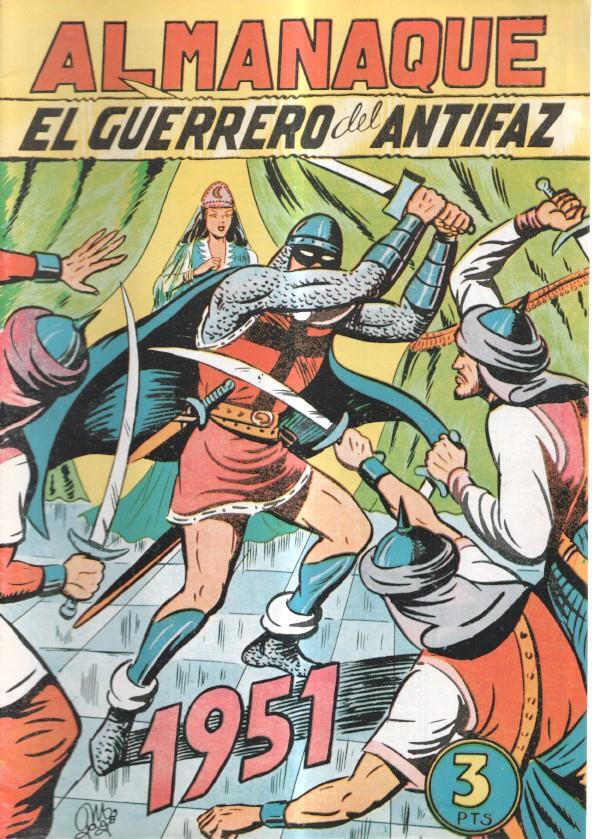 Facsimil: El Guerrero del Antifaz almanaque 1951: La tirana de Maruk