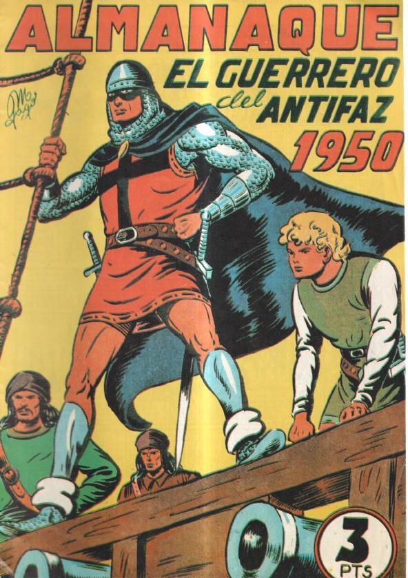 Facsimil: El Guerrero del Antifaz almanaque 1950: El tigre de los mares