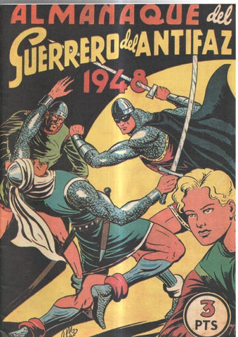 Facsimil: El Guerrero del Antifaz almanaque 1948: El conde raptor