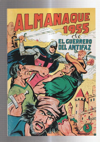 Facsimil: El Guerrero del Antifaz almanaque 1955: El principe Zirka